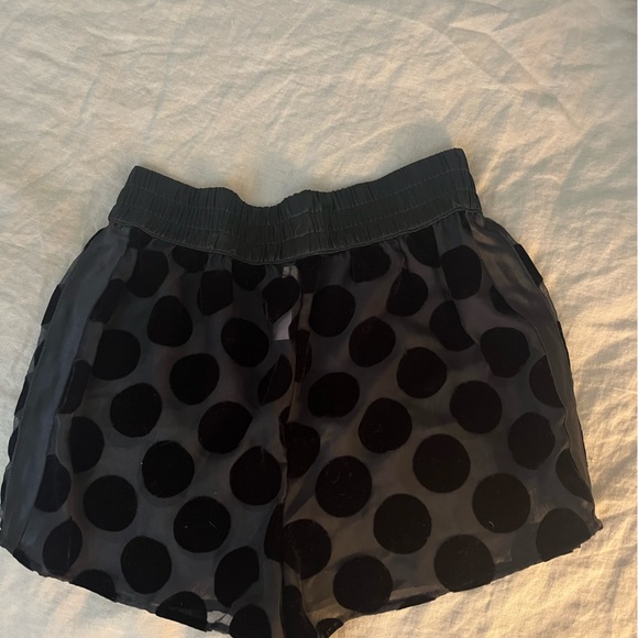 Victoria secret silk sheer with velvet patches pajamas - Picture 4 of 7